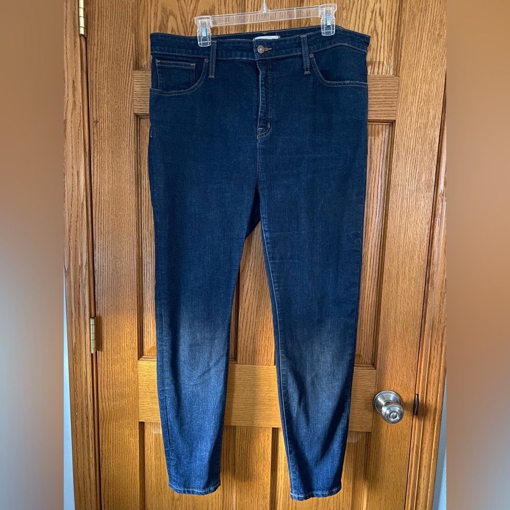 Madewell Women’s Curvy High Rise Skinny Jeans Size 35